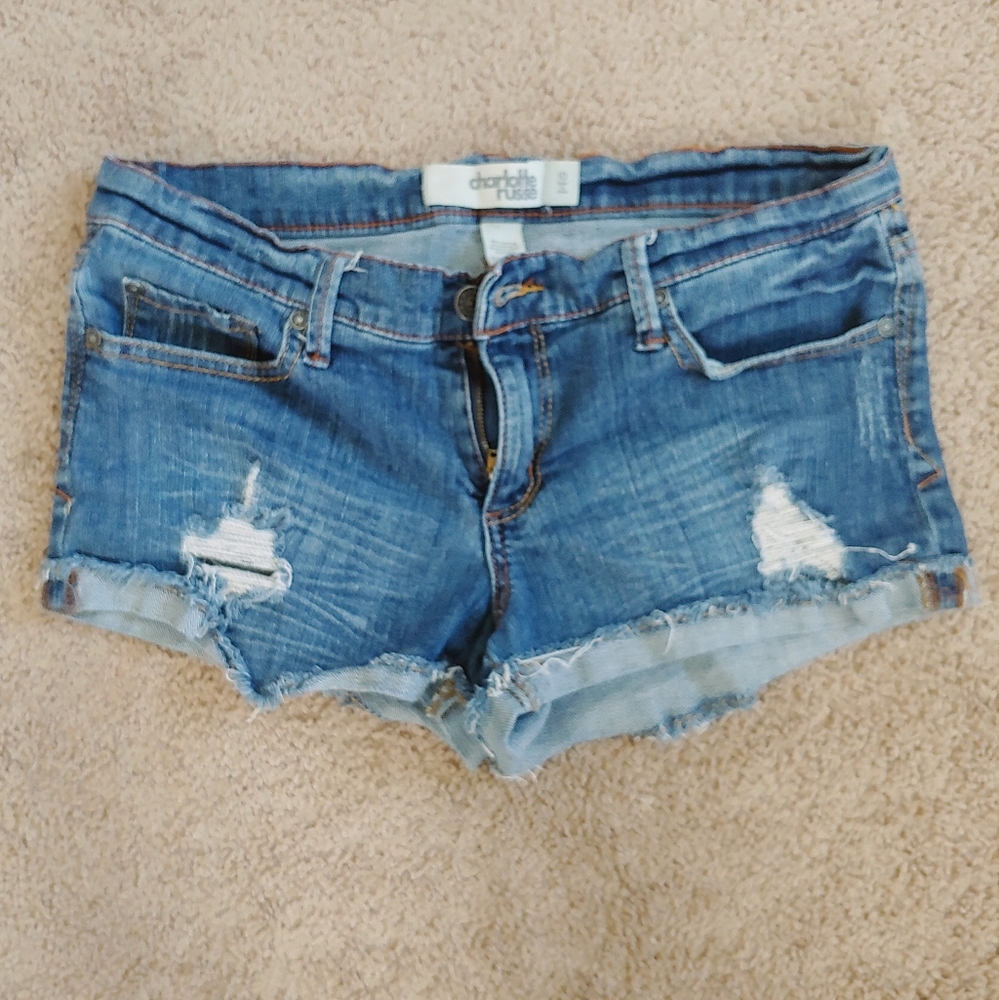 Charlotte Russe Jean Shorts